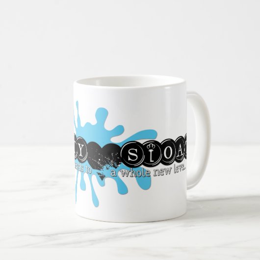 Christy Sloat Autorn-Tasse Kaffeetasse (VorderseiteRechts)