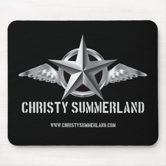 Christy Summerland Logo Mousepad (Vorne)