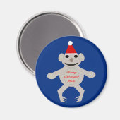 Chrisytmas Koala Bear Magnet (Vorderseite/Rückseite)