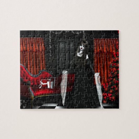 Chritmas gothic puzzle (Horizontal)