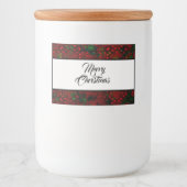 Chritmas Imitats Forelle Design Lebensmitteletikett (Vorderseite)