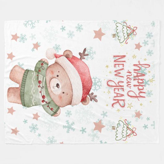 Chritmass blanket fleecedecke (Vorderseite (Horizontal))