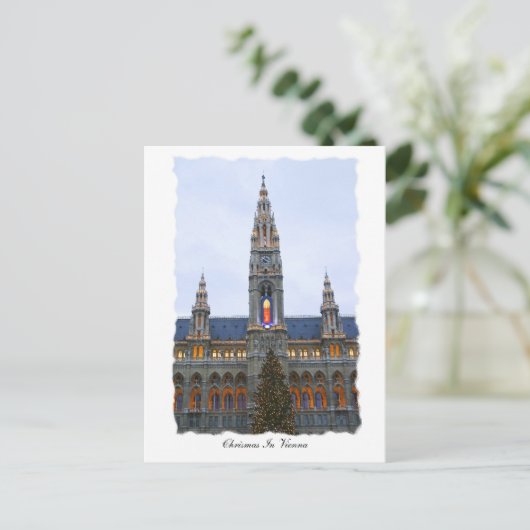 Chritsmas in Wien Postkarte (Stehend Vorderseite)