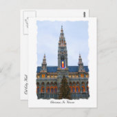 Chritsmas in Wien Postkarte (Vorne/Hinten)