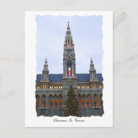 Chritsmas in Wien Postkarte (Vorderseite)