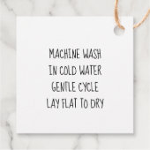 Chrochetet mit Liebe-kraft-Skript benutzerdefinier Geschenkanhänger (Rückseite)