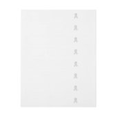 Chrom-Art-weißes Band-Bewusstsein (Bogen)