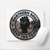 Chrom aus nördlichem Soul und Schwarz Mousepad (Mit Mouse)