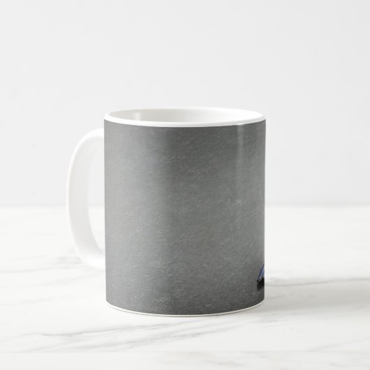 Chrom Berufliche medizinische Caduceus Kaffeetasse (Vorderseite Links)