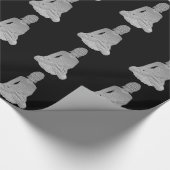 Chrom Buddhas Geschenkpapier (Ecke)
