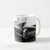 Chrom Cadillac-Flossen-N Kaffeetasse (VorderseiteRechts)