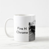Chrom Cadillac-Flossen-N Kaffeetasse (Links)