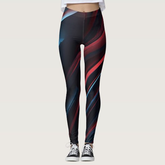 "Chrom Chaotic 3D Leggings: AR12 - Chaos 60" Leggings (Vorderseite)