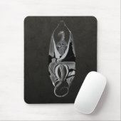 Chrom-Drache Mousepad (Mit Mouse)