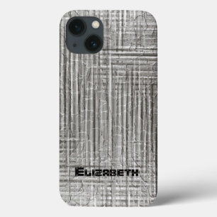 Chrom Edelstahlmetall iPhone 13 Hülle