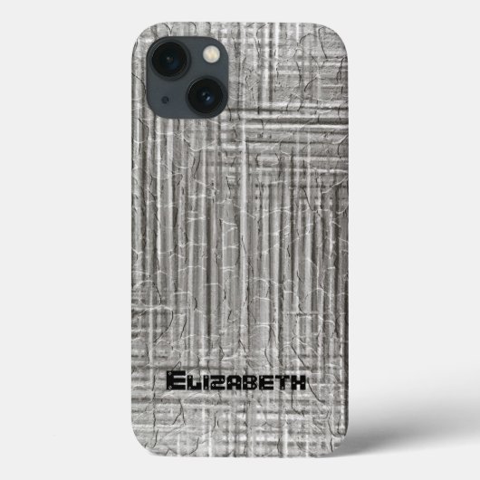 Chrom Edelstahlmetall Case-Mate iPhone Hülle (Rückseite)