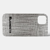 Chrom Edelstahlmetall Case-Mate iPhone Hülle (Rückseite (Horizontal))