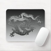Chrom-Farben-Drache Mousepad (Mit Mouse)