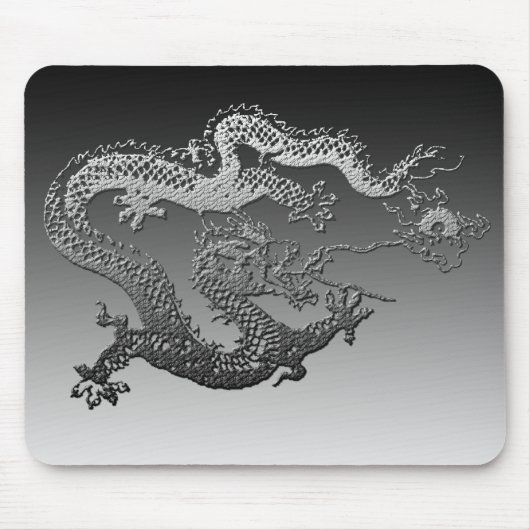 Chrom-Farben-Drache Mousepad (Vorne)