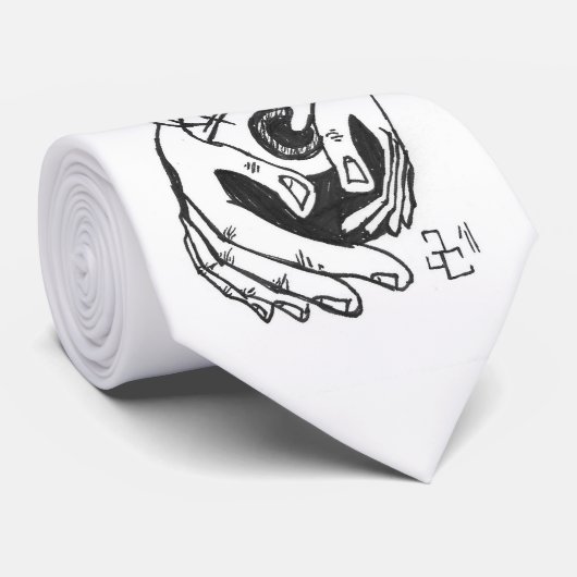 Chrom-Halsbekleidung (ursprünglich) Krawatte (Gerollt)