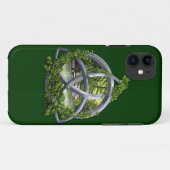 Chrom-keltischer Dreiheits-Knoten Case-Mate iPhone Hülle (Rückseite (Horizontal))