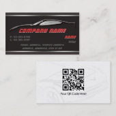 Chrom-Kontur-Korvette-Geschäftskarten Visitenkarte (Vorne/Hinten)