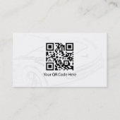 Chrom-Kontur-Korvette-Geschäftskarten Visitenkarte (Rückseite)