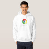 Chrom-Logo-Kapuzenpulli Hoodie (Vorne ganz)