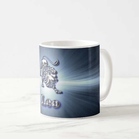 Chrom Löwe Kaffeetasse (VorderseiteRechts)