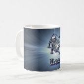 Chrom Löwe Kaffeetasse (Vorderseite Links)