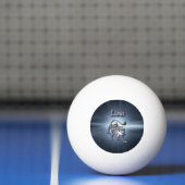 Chrom Löwe Tischtennisball (Netto)