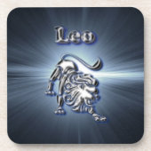 Chrom Löwe Untersetzer (Vorderseite)
