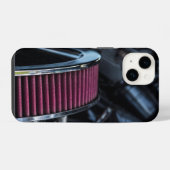 Chrom-Lufteinlass iPhone Hülle (Rückseite (Horizontal))