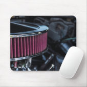 Chrom-Lufteinlass Mousepad (Mit Mouse)