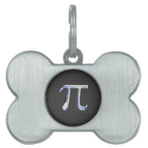 Chrom mag PU-Symbol in der Kohlenstoff-Faser-Art Tiermarke