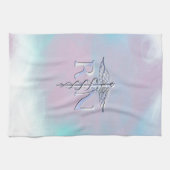 Chrom mag RNCaduceus in der Mutter-Perlen-Art Geschirrtuch (Horizontal)