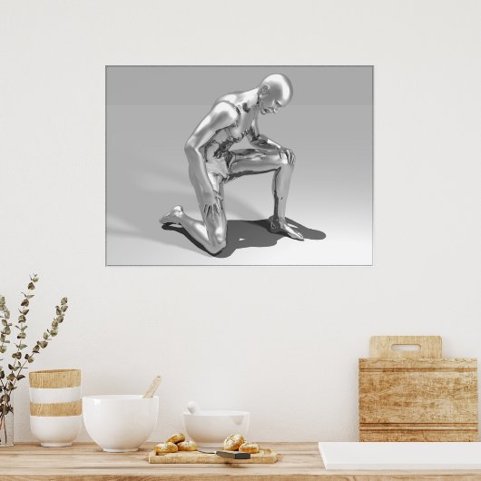 Chrom Poster (Küche)