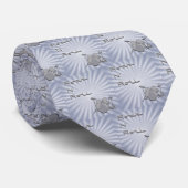 Chrom-Rock-and-Roll trommelt Krawatte (Gerollt)