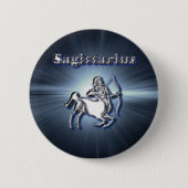 Chrom-Schütze Button (Vorderseite)