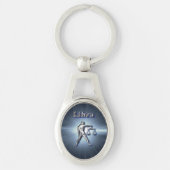 Chrom-Waage Schlüsselanhänger (Vorderseite)