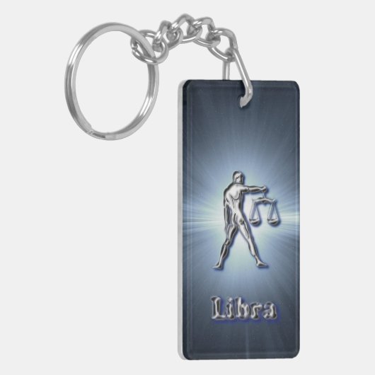 Chrom-Waage Schlüsselanhänger (Vorderseite links)