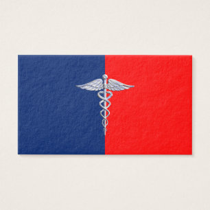 Chrom wie Caduceus Medical Symbol League