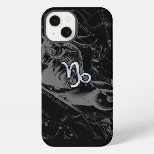 Chrom wie das Sternzeichen Steinbock auf Hevelius iPhone 13 Hülle