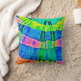 Chroma Abstrakt Elegance Muster Kissen