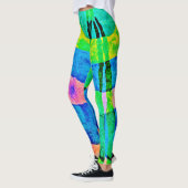 Chroma Abstrakt Elegance Muster Leggings (Links)