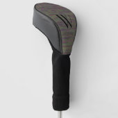 Chroma Denim Look Monogram / initialisiert Golf Headcover (angewinkelt)