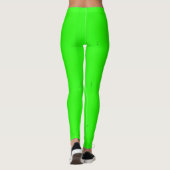 Chroma Key Perfekte grüne Leggings (Rückseite)