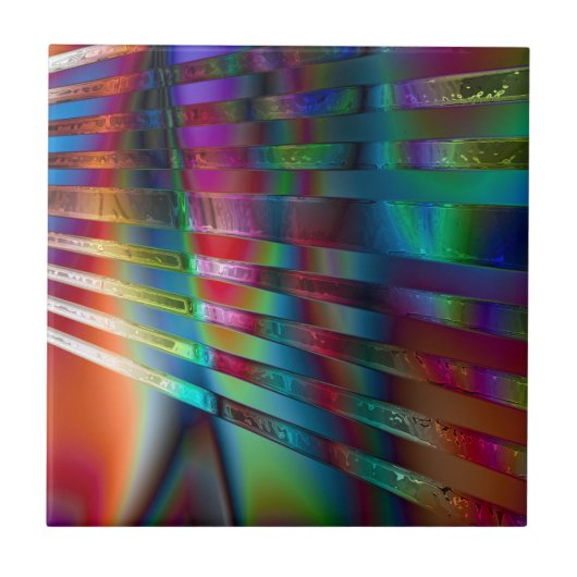 Chroma Rays Fliese (Vorderseite)