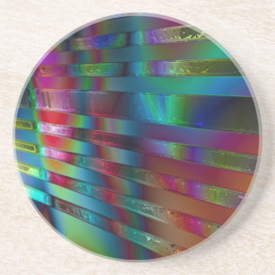 Chroma Rays Getränkeuntersetzer