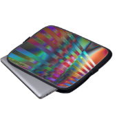 Chroma Rays Laptopschutzhülle (Vorne Knopf)